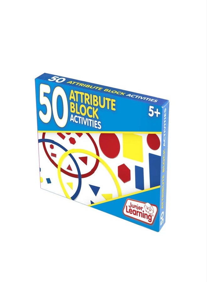 Junior Learning JL323 50 Attribute Block Activities, Multi - Image 2